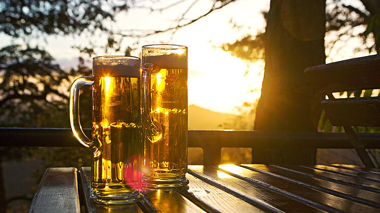 Bier, Biergarten