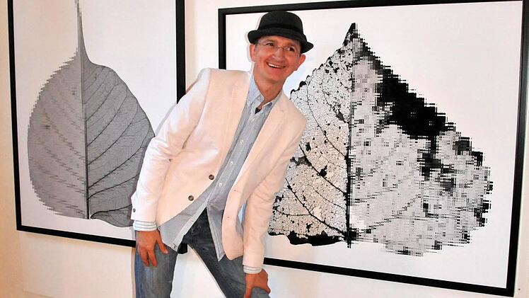 Der aus W&uuml;rzburg stammende Fotograf Horst Ziegler zeigt derzeit in der "Galerie im Saal" in Eschenau seine neuesten Arbeiten. Fotos: Ulrike Langer