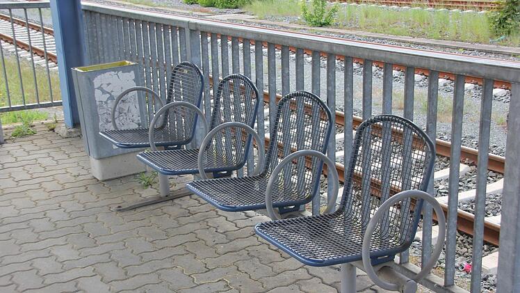 Impressionen vom Bahnhof Pressig-Rothenkirchen - aufgenommen im Mai 2018. Foto: Andreas Schmitt