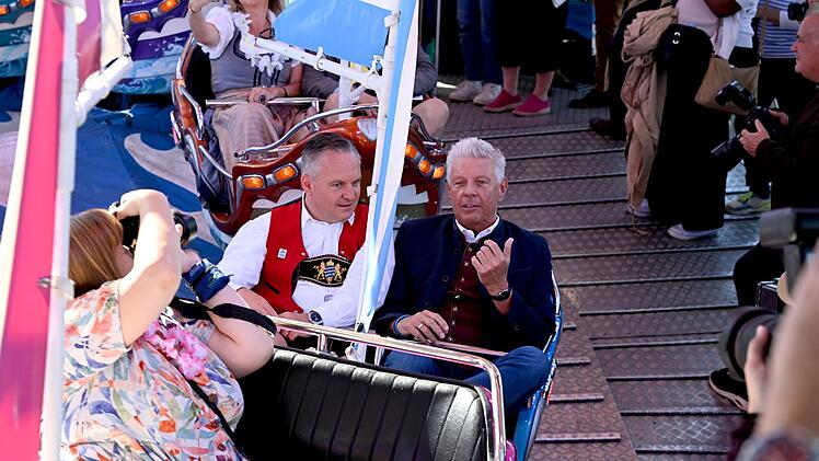 Presserundgang über das Oktoberfestgelände