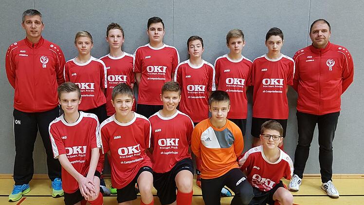 Turniersieger bei der U-15: die SG Frankenbrunn.FC Hammelburg