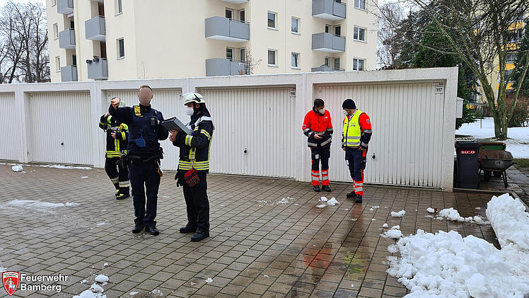 Bamberg: Brand in Wohnhaus