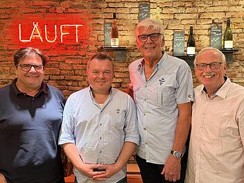 Der neugewählte CBB-Vorstand (von links): Peter Brunner, Dominik Sitter, Reimar Glückler und Peter Sell