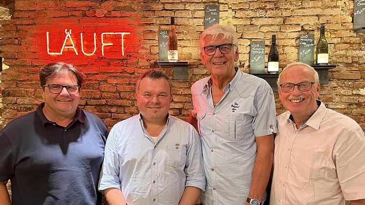 Der neugewählte CBB-Vorstand (von links): Peter Brunner, Dominik Sitter, Reimar Glückler und Peter Sell