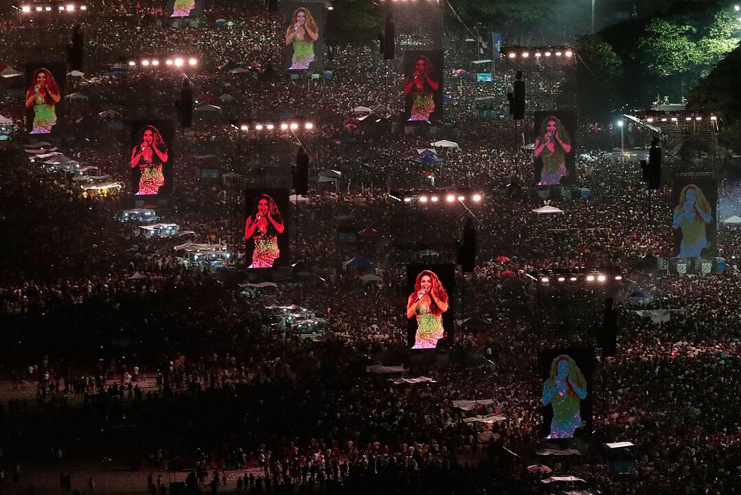 Konzert von Shakira in Rio de Janeiro