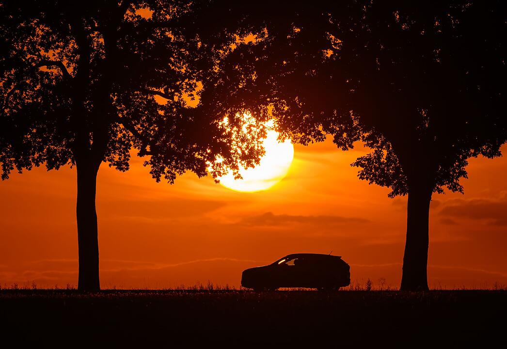 Sonnenuntergang in Brandenburg
