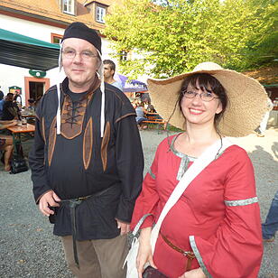 Ritterfest auf der Burg Waischenfeld: Eine große Familie