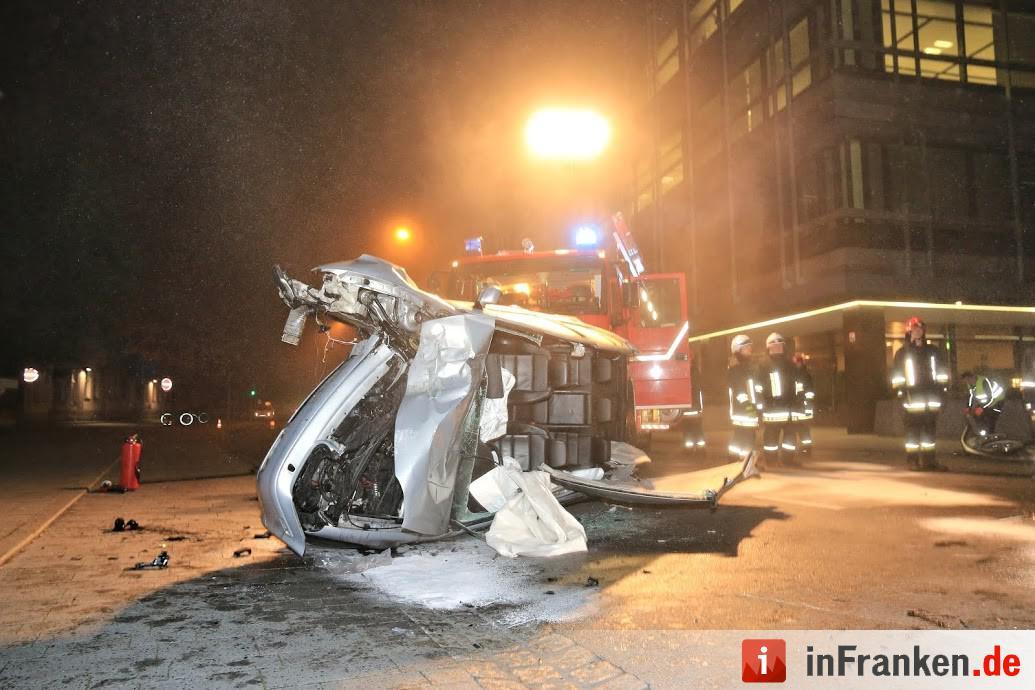 Verkehrsunfall an Coburger Bahnhof