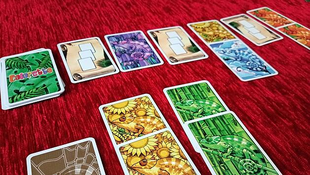 Spiele-Test Coloretto: Kunterbuntes Familien-Kartenspiels