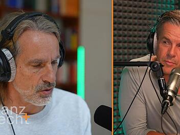 Richard David Precht (links) und Markus Lanz haben &uuml;ber das Programm der AfD gesprochen.
