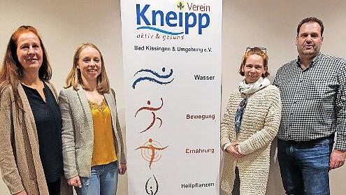 Unser Bild zeigt (von links) die Vorstandsmitglieder Christine Eberth- Booms, Daniela Beran, Dunja Kraft sowie Andreas Frisch.