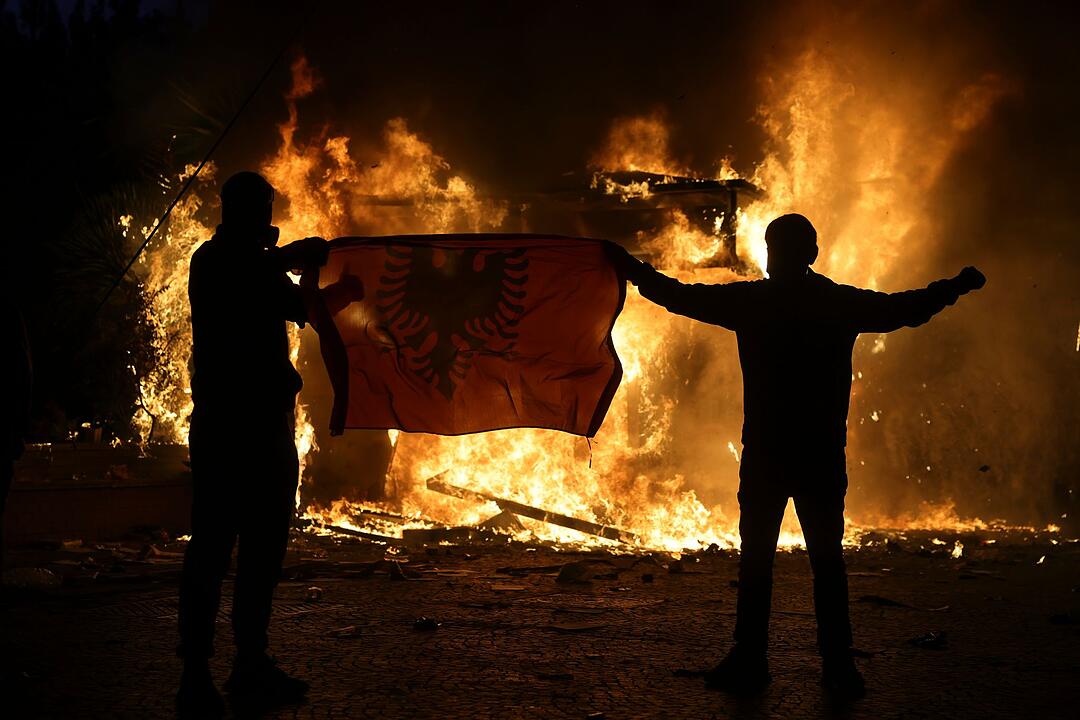Proteste in Albanien
