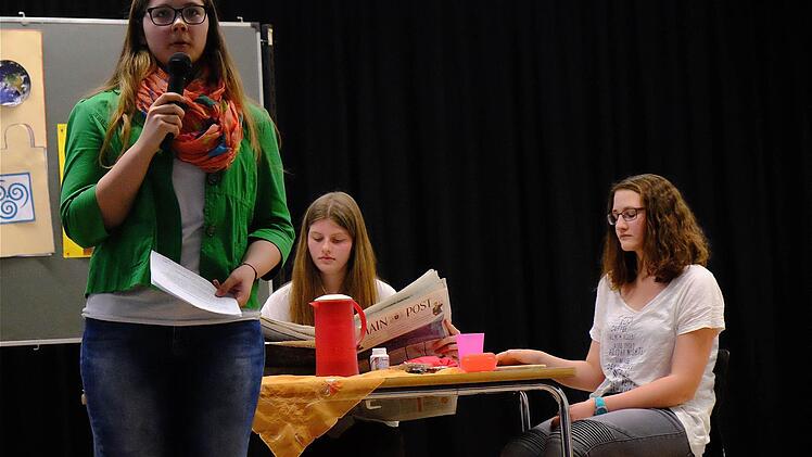 Projekttag an der Realschule  Foto: Gerd Schaar