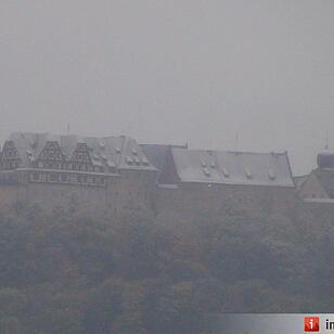 Erster Schnee in Franken