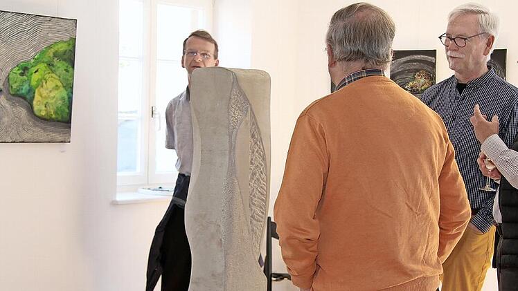 Noch bis zum 3. Oktober können in Thurnau die beim 13. Europa-Symposium entstandenen Werke bestaunt werden.