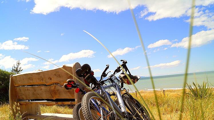 Zum Bikepacking eignen sich Mountainbikes und Gravelbikes.