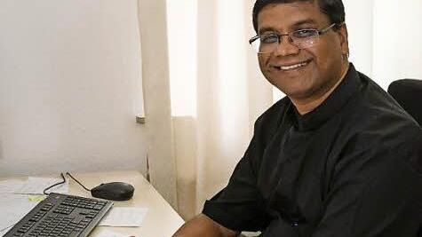 Nach seinem Aufenthalt in Deutschland kehrt Pater Raja wieder nach Indien zurück. Foto: Björn Hein