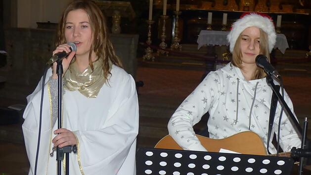 Das Gößweinsteiner Christkind singt. Foto: Thomas Weichert