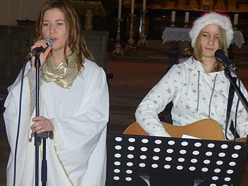 Das Gößweinsteiner Christkind singt. Foto: Thomas Weichert