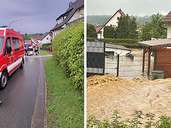 Großheirath: Feuerwehr bei Überflutung am Limit - Beschwerden machen fassungslos