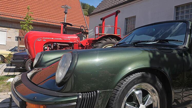 Trotz Hitze sehr gut besucht: Das Oldtimertreffen in Sulzthal.  Foto: Gerd Schaar
