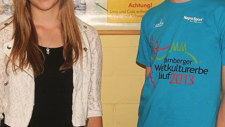 Laura Keil und Marco Stärk sind begeistert vom Austausch und freuen sich schon auf Oktober in Frankreich.