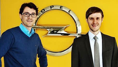 Sebastian Schubert und Holger Röll. E Fotos: hrlich