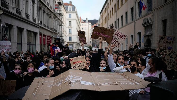 Schulproteste in Frankreich