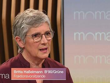 Der Wehrdienst sei "keine Lotterie", ärgerte sich Britta Haßelmann im ZDF-Moma.