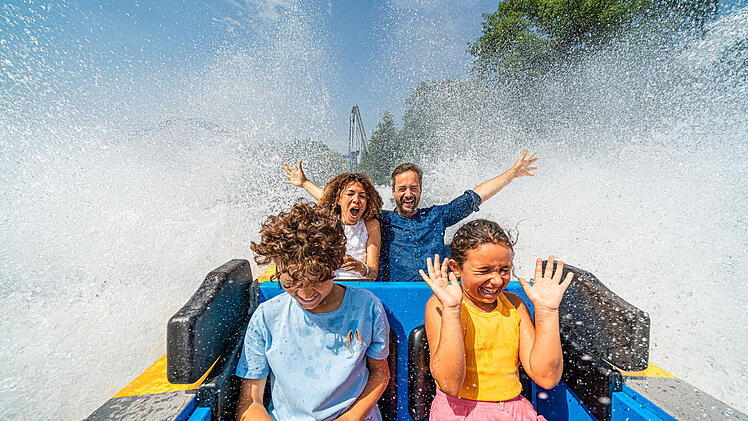 Europa-Park in Rust: Wasserachterbahn Poseidon
