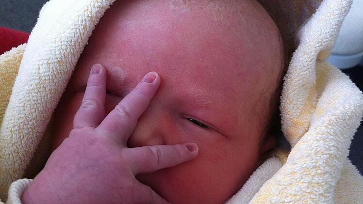 Die kleine Erika kurz nach der Geburt Fotos: Josef Hofbauer/privat