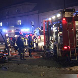 Verkehrsunfall am Bahnhof Coburg