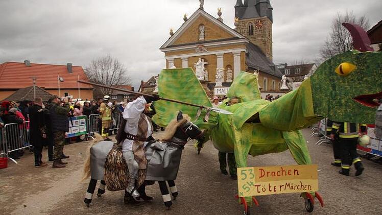 Faschingsumzug in Memmelsdorf Foto: Joseph Beck