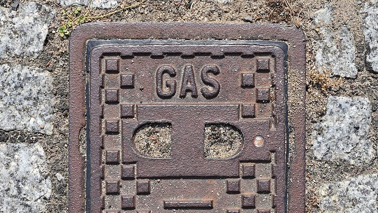 Gas-Metallplatte