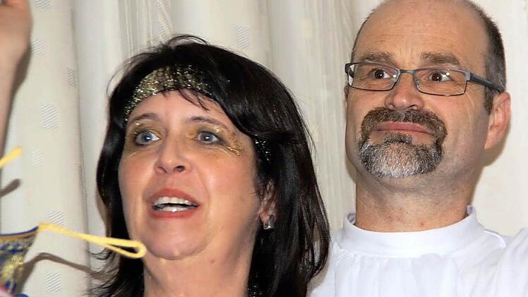 Susanne und Lothar Hillenbrand sind für den Fasching unverzichtbar.