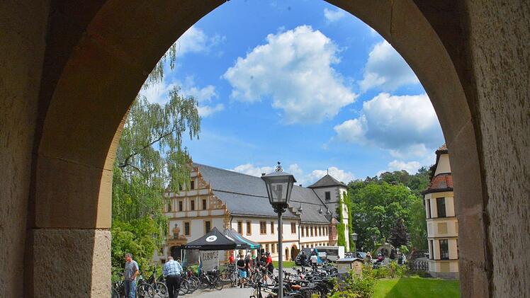 Auf großes Interesse stieß der 10. Bildhäuser Fahrrad am Sonntag in Maria Bildhausen.