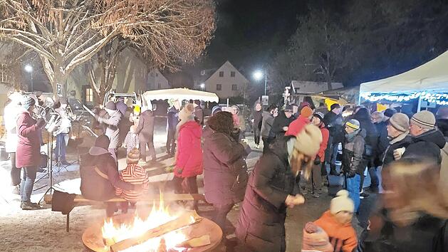 Großen Anklang fand der erste Marktschorgaster Weihnachtsmarkt.