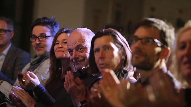 IImpressionen von der Coburger Jazz-Nacht: Reichlich Applaus gab es im Rathaussaal.Foto: Jochen Berger