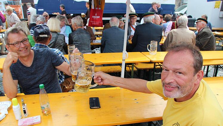 Impressionen vom CC-Marktfest am Dienstag.  Foto: Oliver Schmidt