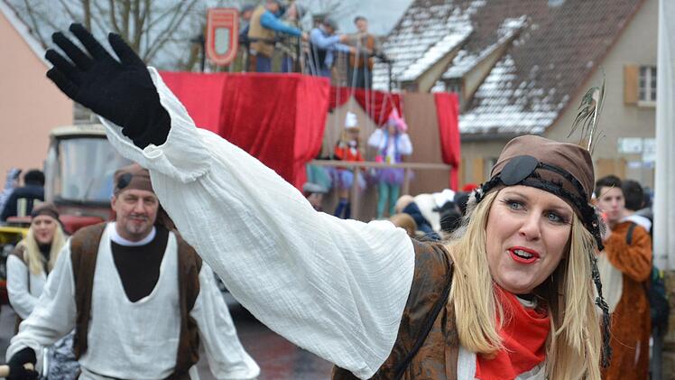 Faschingszug in Steinach 2018, Foto:   Björn Hein