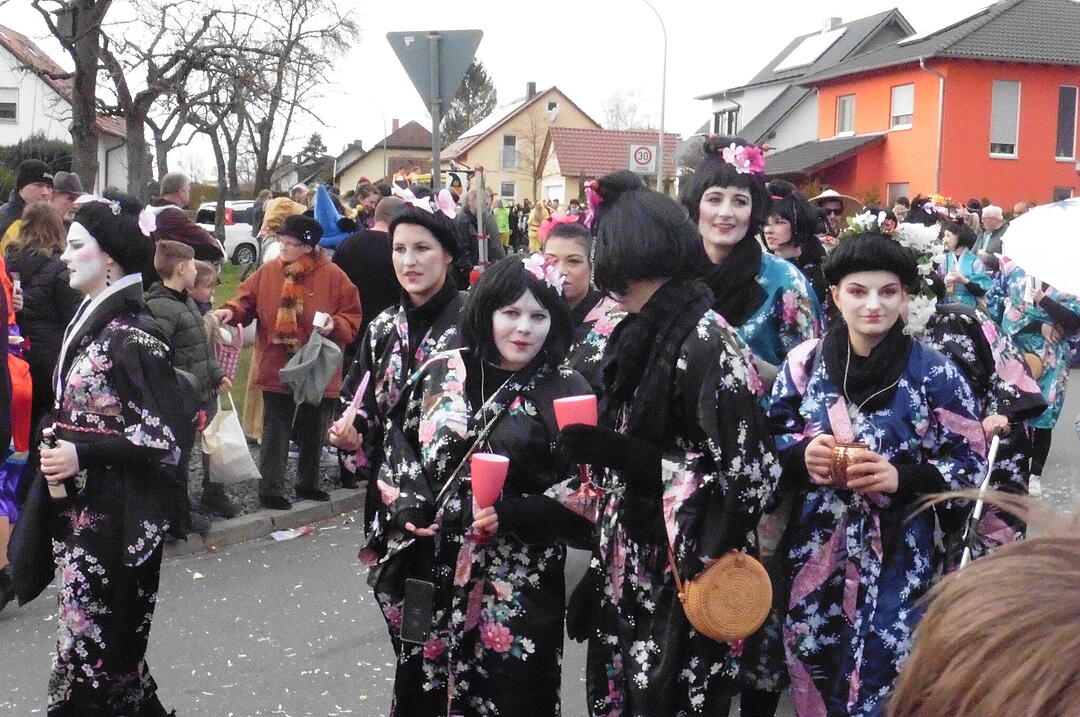 Faschingsumzug in Oberhaid