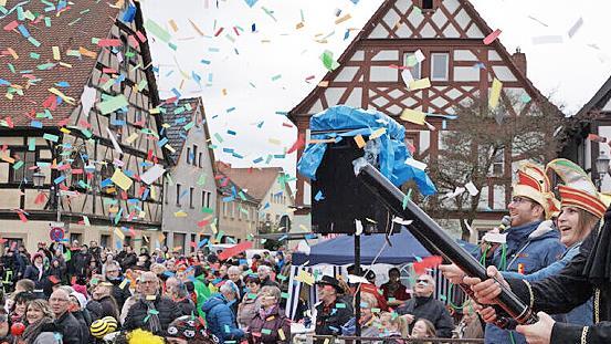 In Baunach findet heuer der 53. Umzug statt.