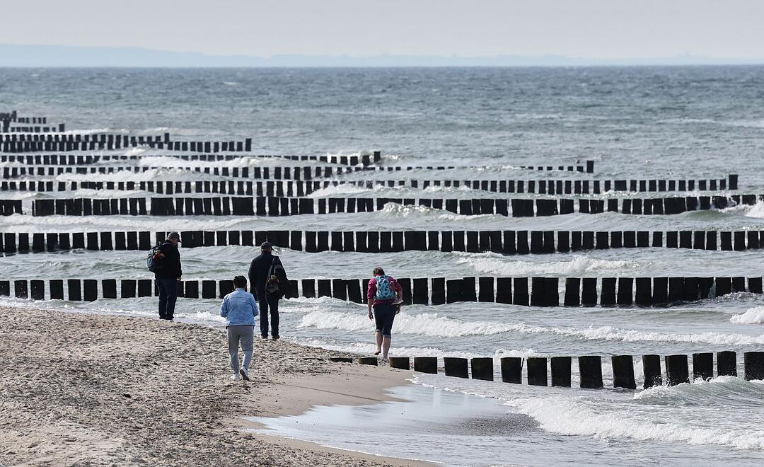Ruhiges Herbstwetter an der Ostsee