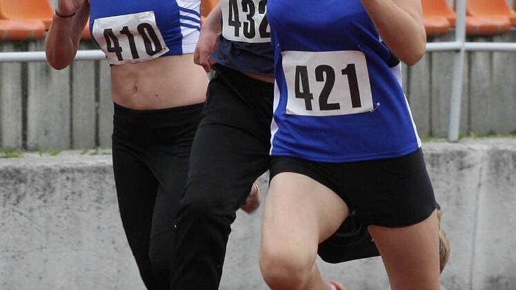100 Meter der Altersklasse W14.