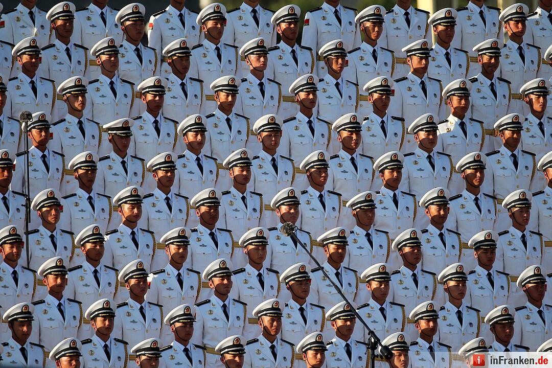 Militärparade in China