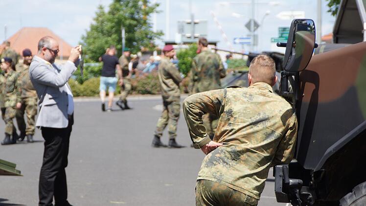 Der Tag der Infanterie auf dem Lagerberg richtet sich nunmehr schwerpunktmäßig an ein Fachpublikum. Foto: Arkadius Guzy