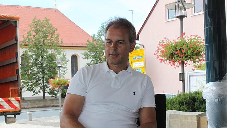 Frank Seuling im FT-Interview in HirschaidFoto: Marcel Terillo