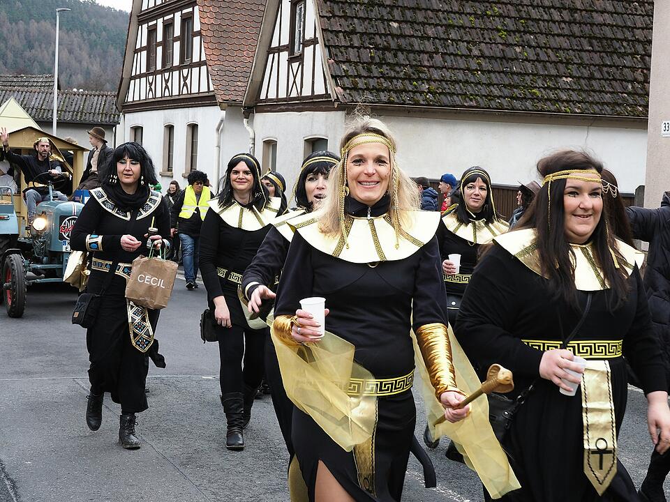 Impressionen vom stimmungsvollen Umzug