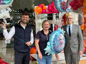 Bad Kissingen: Neues Geschäft "Ballon Engel" in Innenstadt eröffnet - "ein Leerstand weniger"