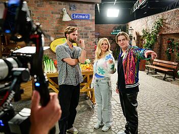 Sänger Vincent Gross zu Gast bei der ARD-Serie "Rote Rosen"